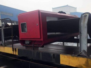 鋼絲皮帶金屬探測儀使用現場